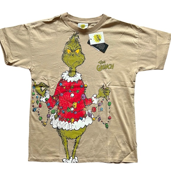 NWT Cotton On Kids Grinch T-Shirt - Picture 1 of 12